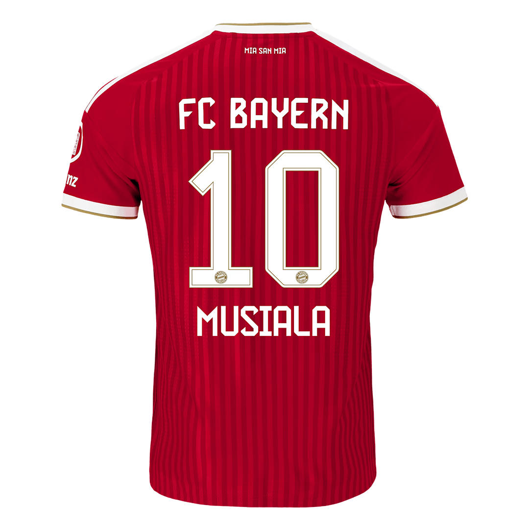Bayern Munich Tröja MUSIALA #10 2026/27 Hemma Autentisk Röd