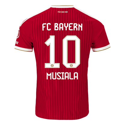 Bayern Munich Tröja MUSIALA #10 2026/27 Hemma Autentisk Röd-3