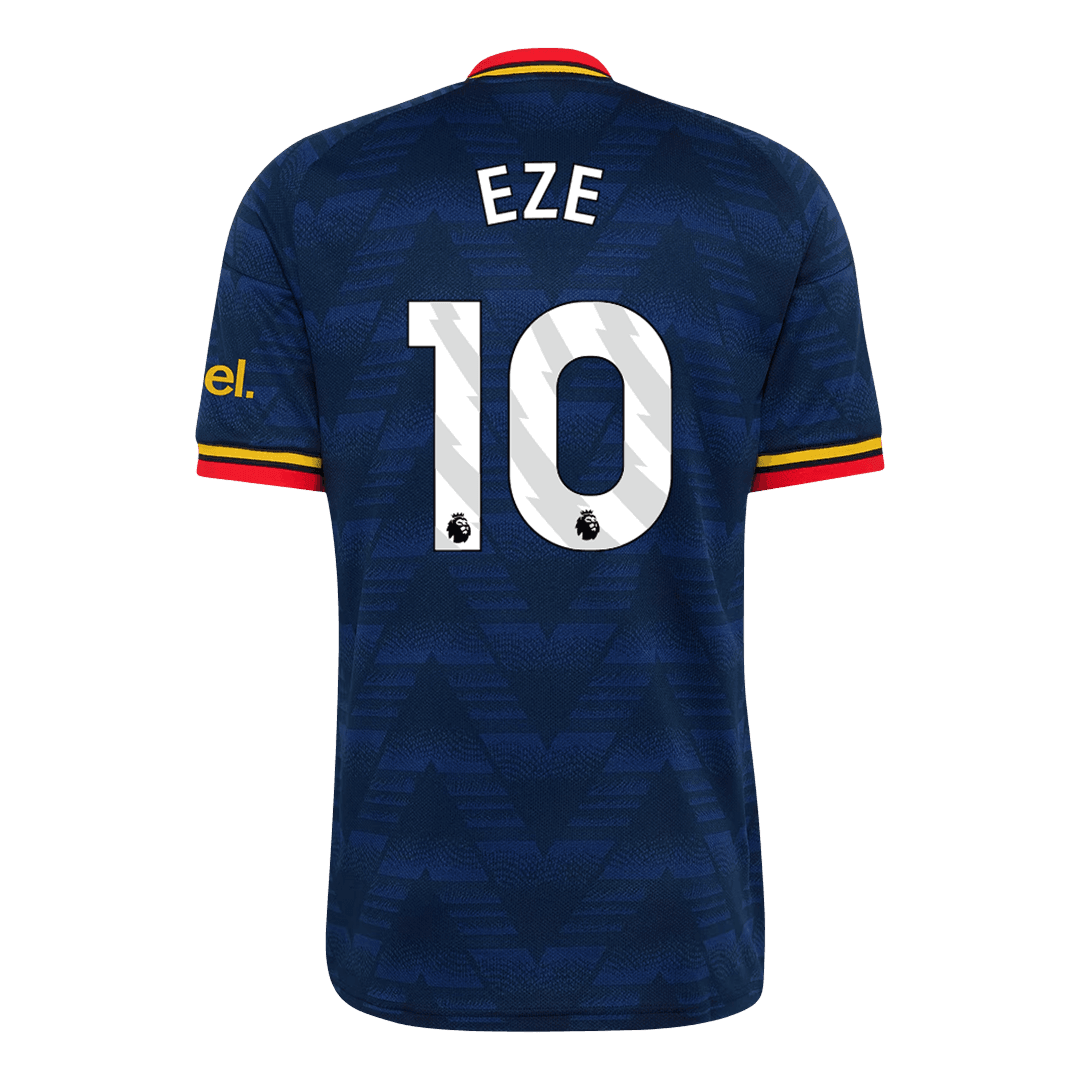 Arsenal Tröja EZE #10 2026/27 Borta Mörkblå-9