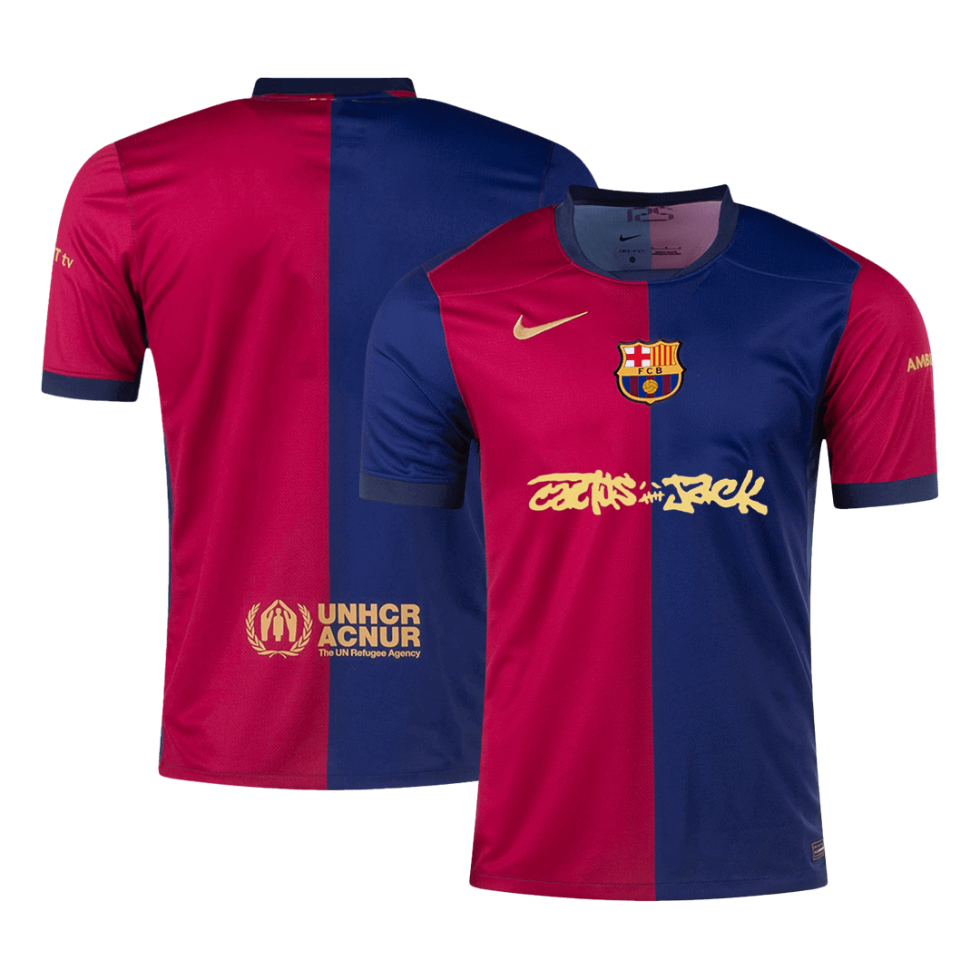 Barcelona Tröja 2024/25 Hemma Röd & Blå