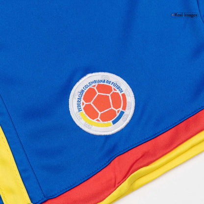 Colombia Tröja 2026 Hemma Gul Barn-3