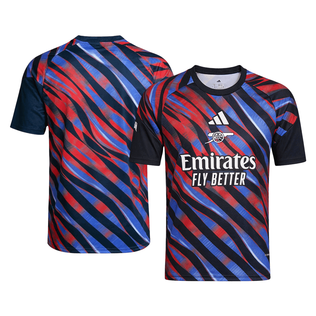 Arsenal Tröja 2025/26 Före match Blue&Red