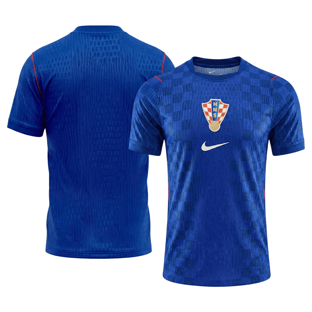 Kroatien Tröja MODRIĆ #10 2026 Borta Autentisk Blå