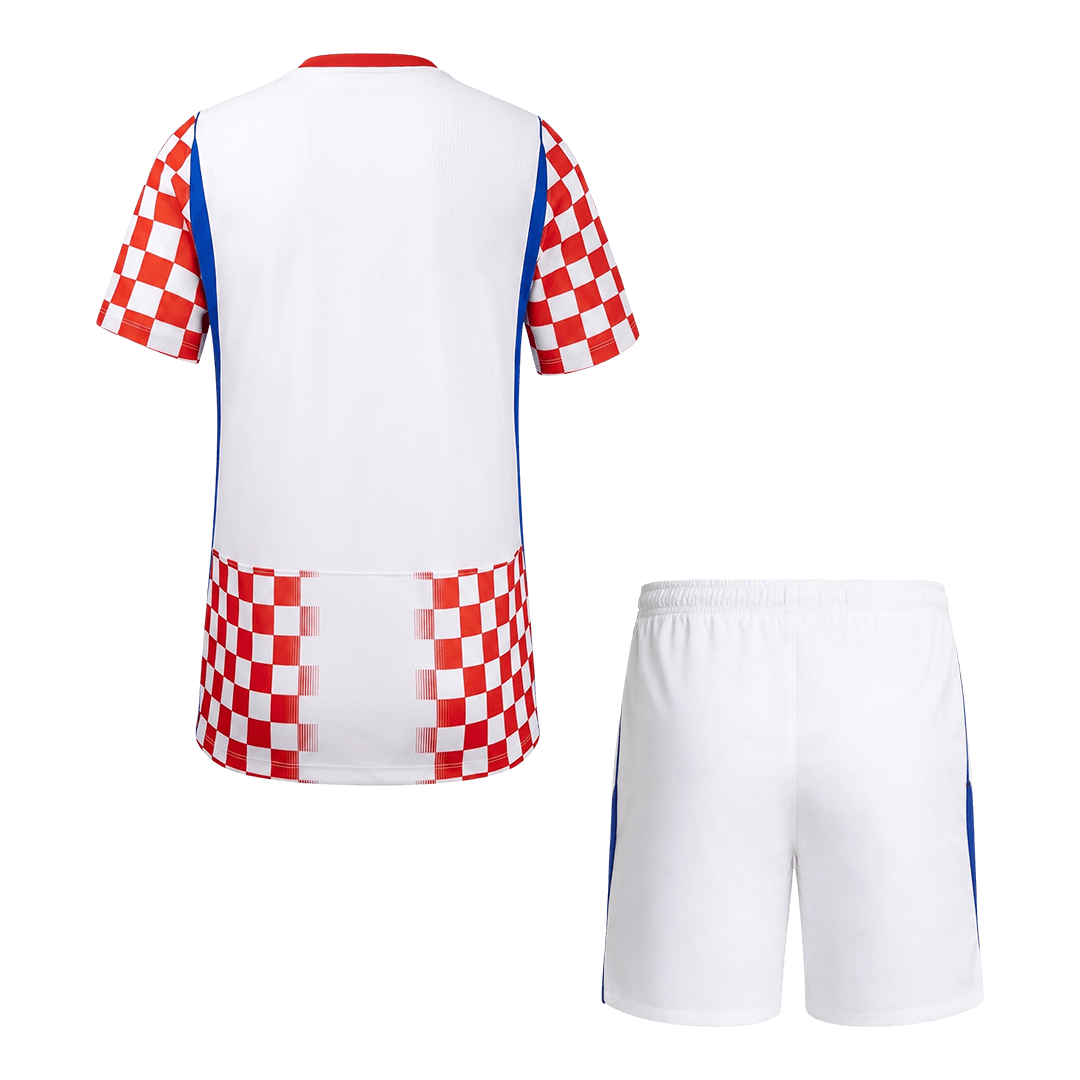 Kroatien Tröja Hemmaställ 2026 Röd & Vit-4