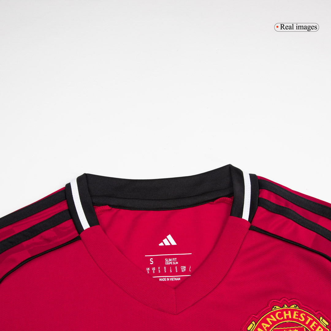 MOUNT #7 Manchester United Tröja 2025/26 Hemma Premium Röd-8
