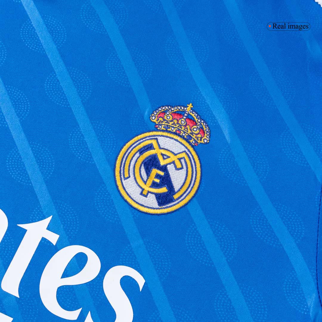 Real Madrid Tröja 2025/26 Tredje Långärmad Blå