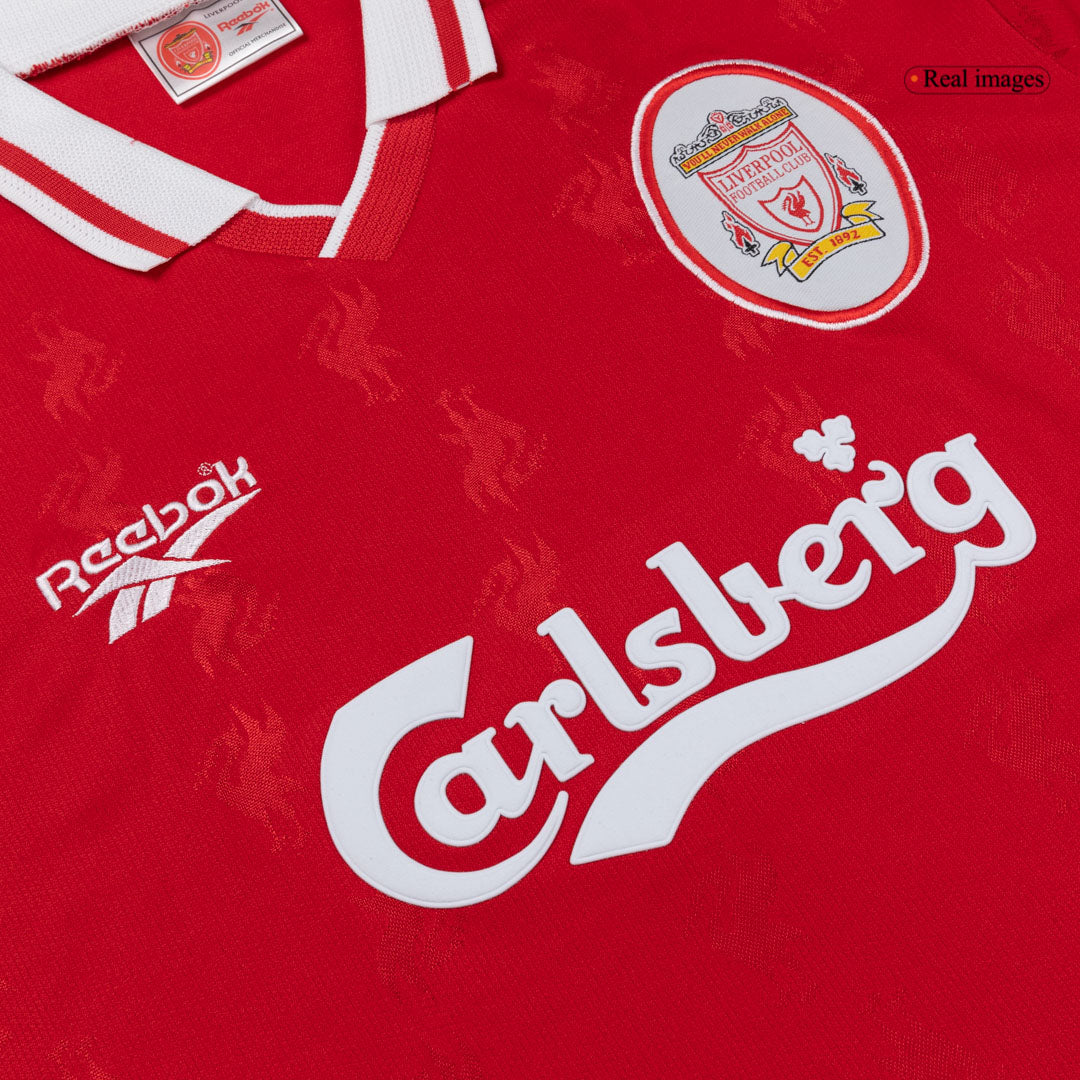 Liverpool Hemmatröja 1996/97 Retro Tröja
 Röd