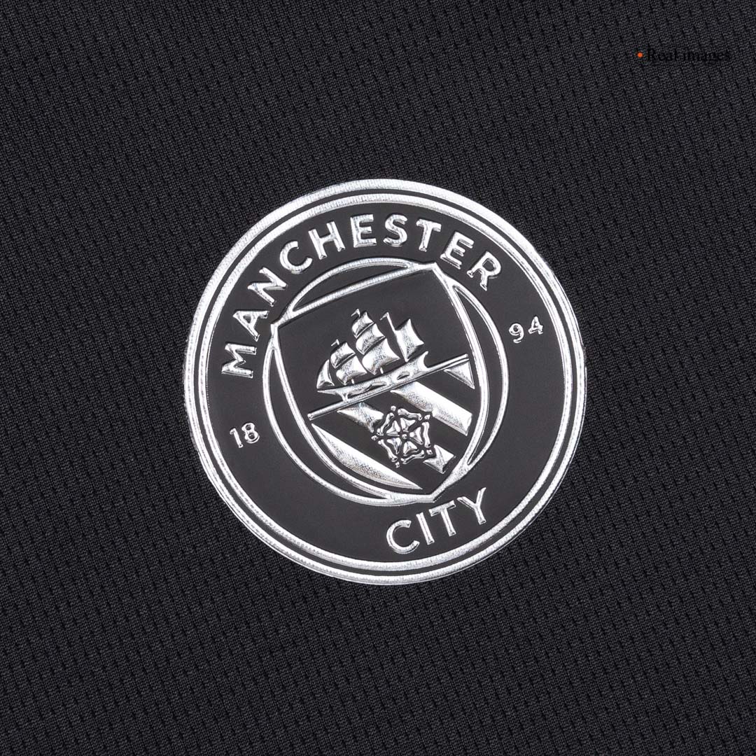 Manchester City Tröja 2025/26 Borta Svart Dam-8