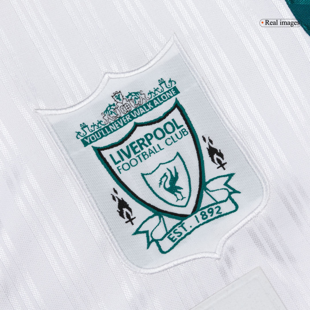 Liverpool Bortatröja 1995/96 Retro Tröja
 Blå & Vit-6