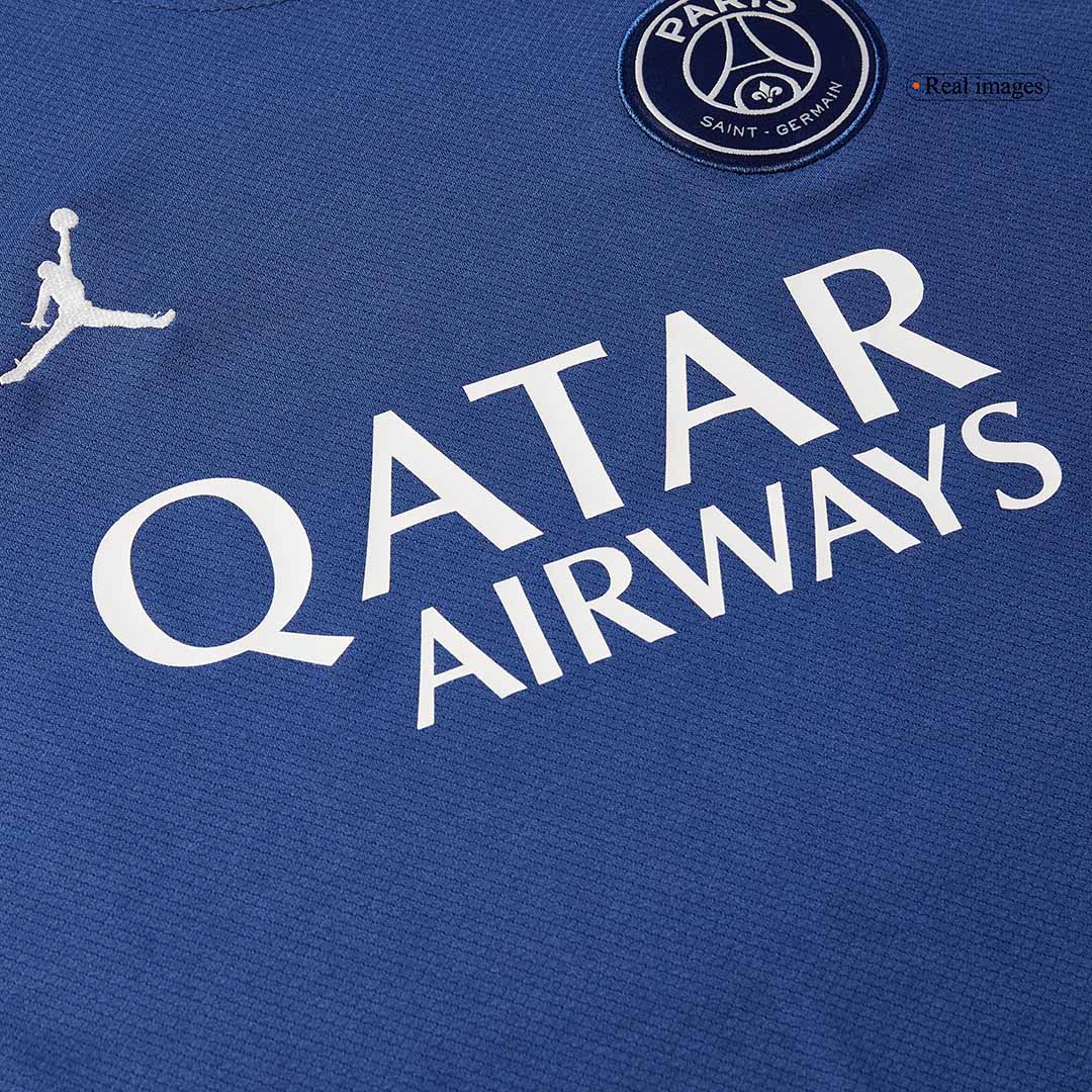 PSG Tröja 2024/25 Fourth Away Långärmad Mörkblå