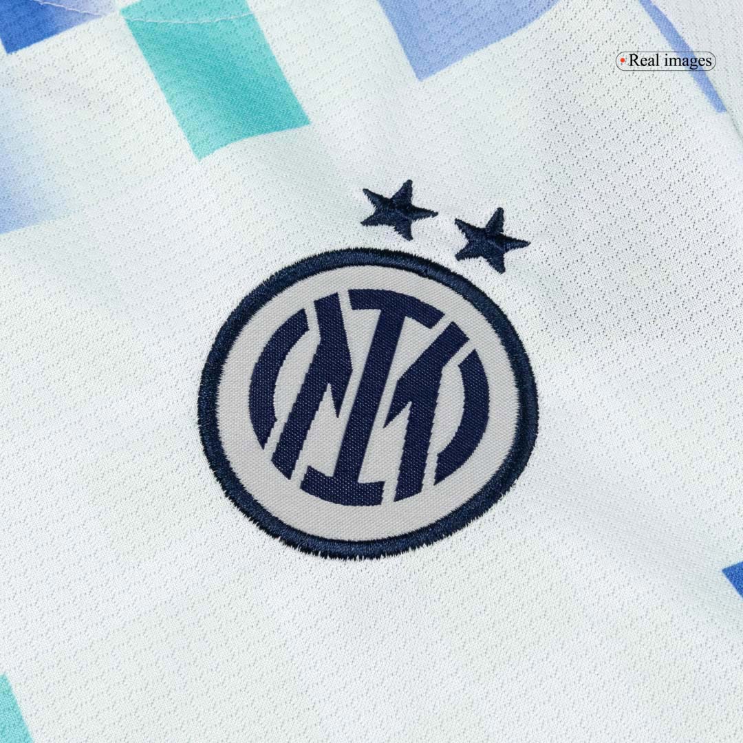 Inter Milan Tröja 2025/26 Borta Vit Barn