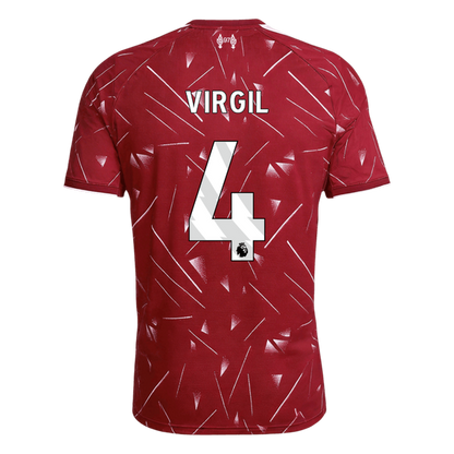 VIRGIL #4 Liverpool Tröja 2026/27 Hemma Premium Röd-3