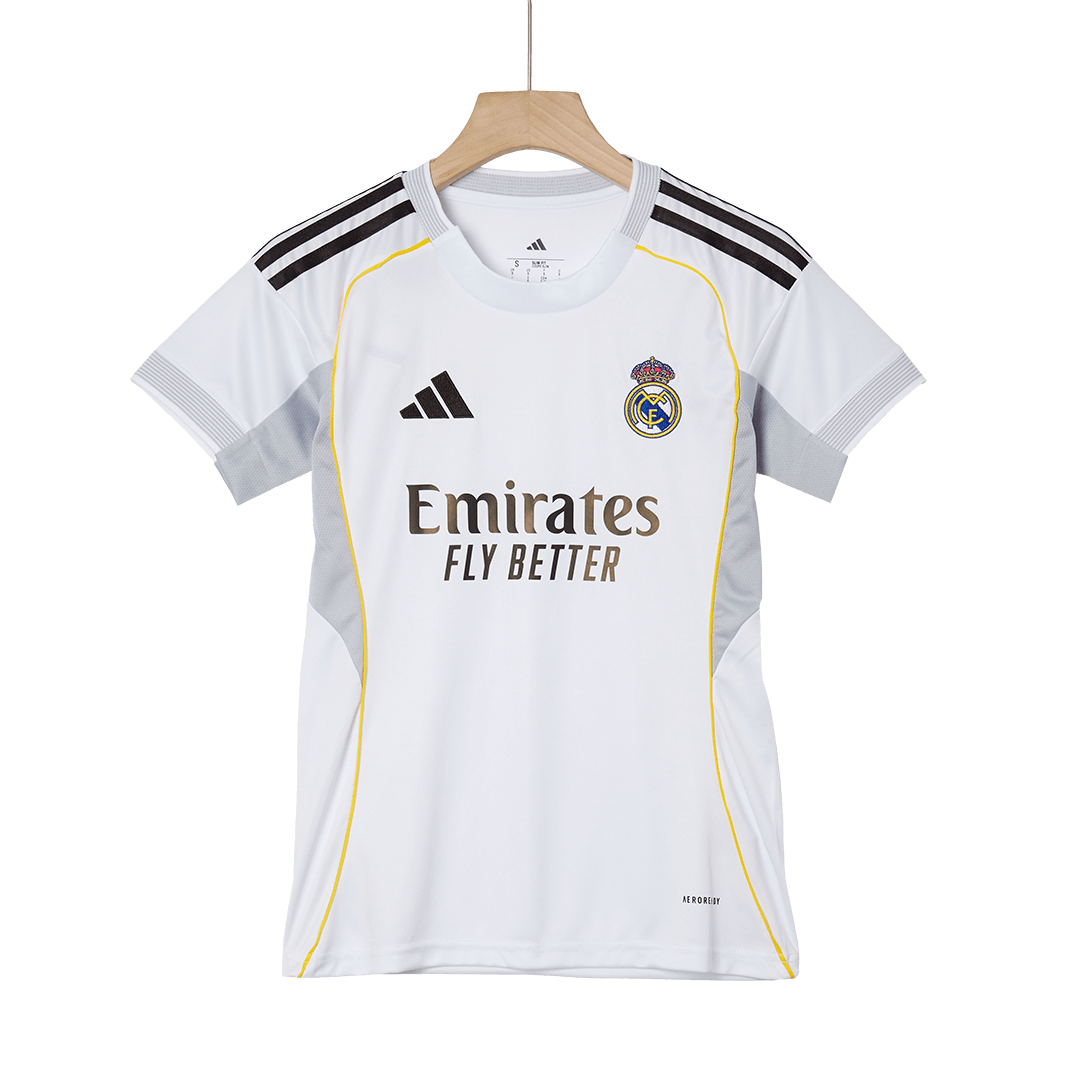 Real Madrid Tröja 2025/26 Hemma Vit Dam-9