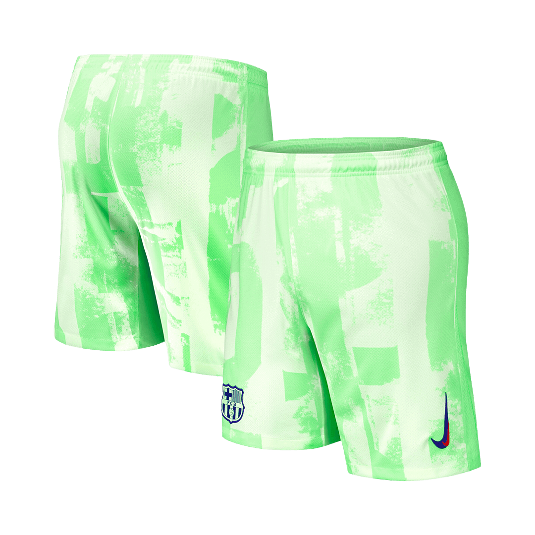 Barcelona Shorts 2024/25 Tredje Grön-8