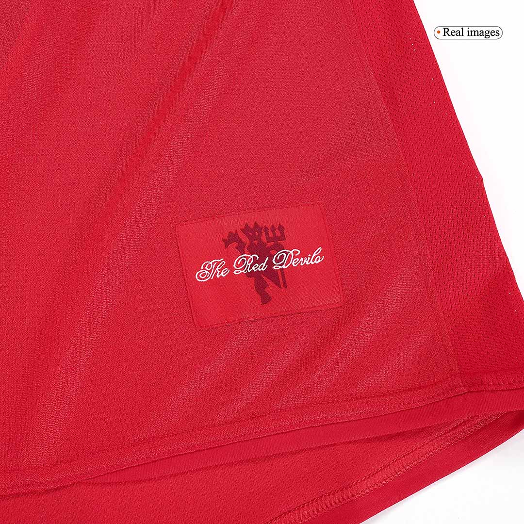 Manchester United Hemmatröja 2007/08 Retro Tröja