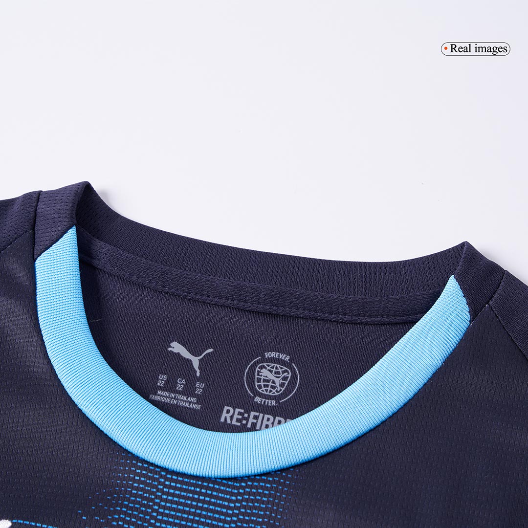 Marseille Tröja 2025/26 Borta Mörkblå Barn-9