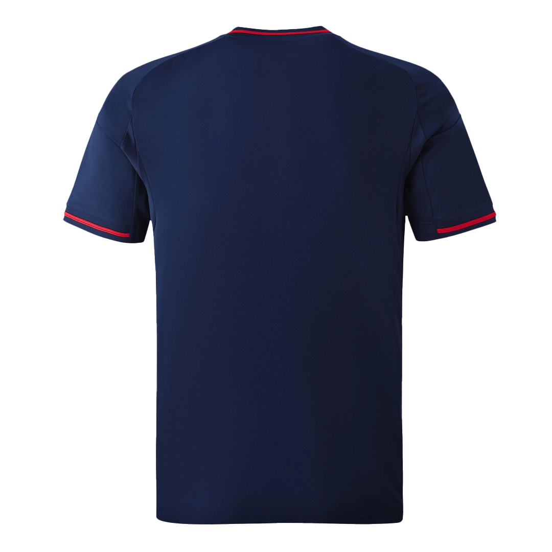 Olympique Lyonnais Tröja 2025/26 Borta Autentisk Mörkblå-10