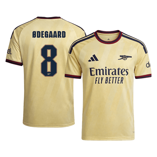 Arsenal Tröja ØDEGAARD #8 2026/27 Tredje Gul - UCL