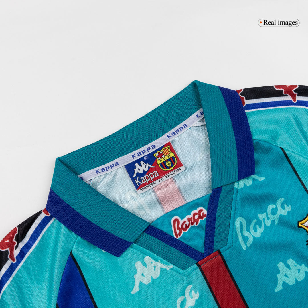 Barcelona Bortatröja 1996/97 Retro Tröja
 Blå-6