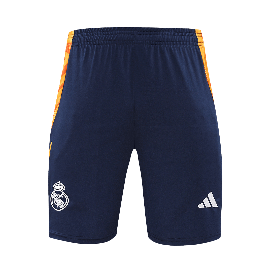 Real Madrid Shorts 2024/25 Före match Mörkblå-3