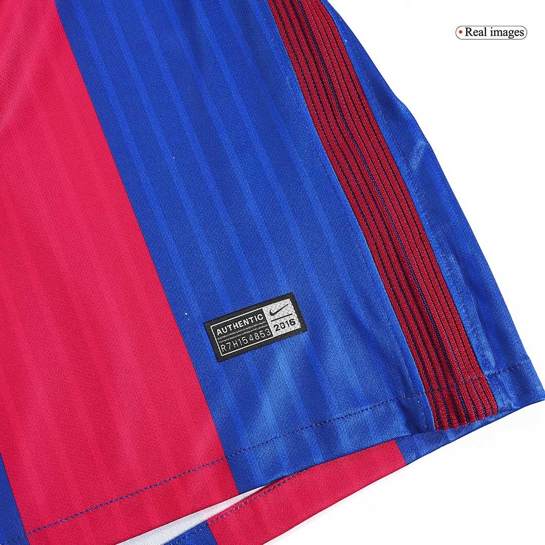 MESSI #10 Barcelona Hemmatröja 2016/17 Retro Tröja
 Röd & Blå