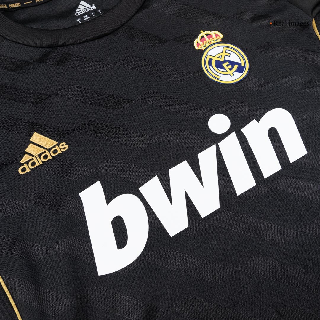 Real Madrid Bortatröja 2011/12 Retro Tröja
 Svart