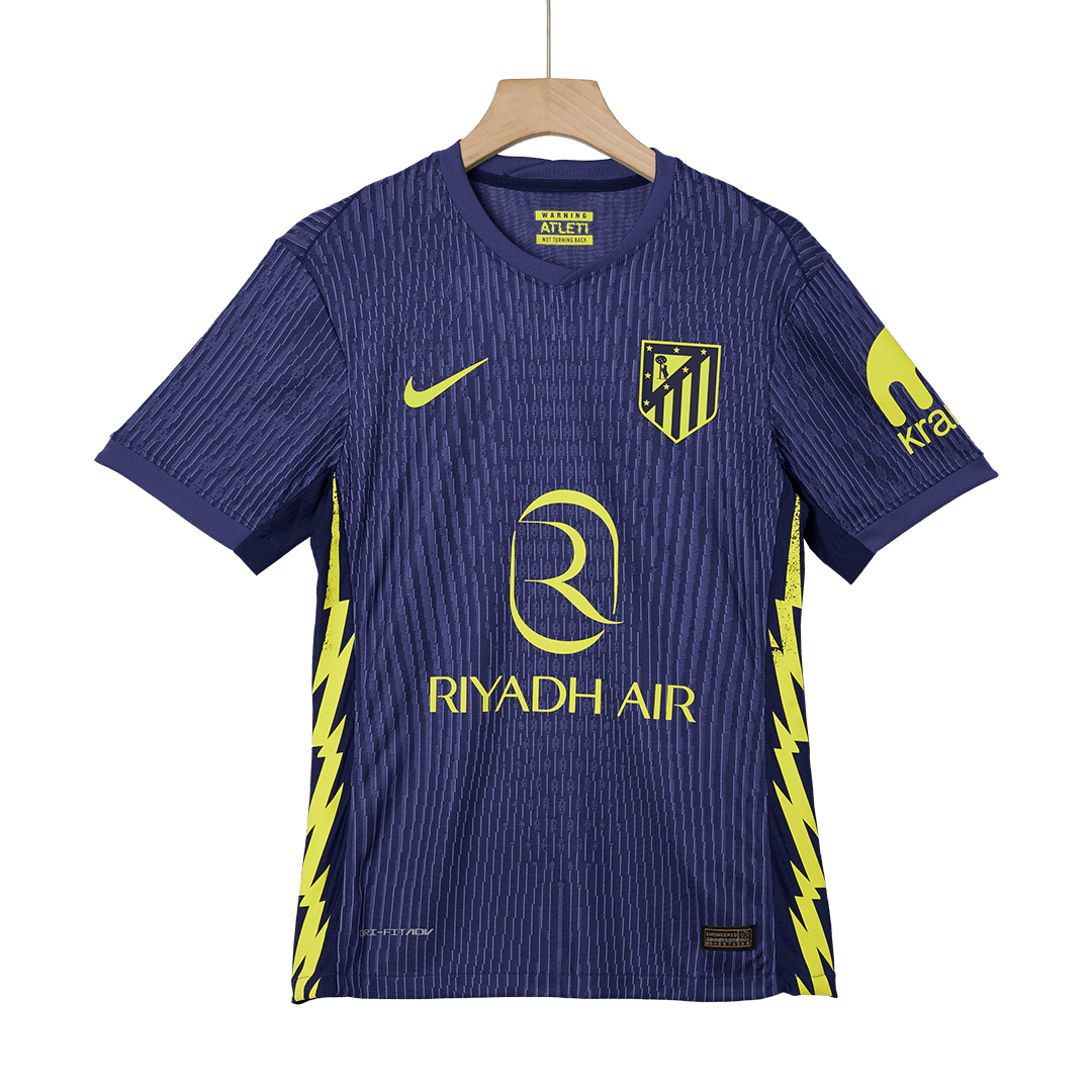 Atletico Madrid Tröja 2025/26 Borta Autentisk Mörkblå