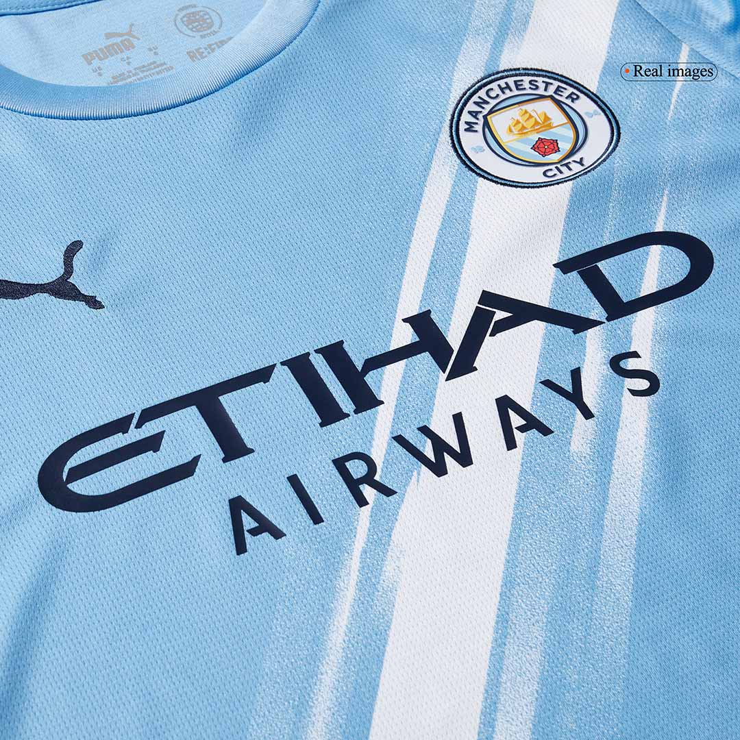 Manchester City Tröja 2025/26 Hemma Långärmad Blå