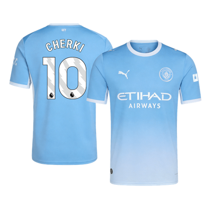 Manchester City Tröja CHERKI #10 2026/27 Hemma Blå