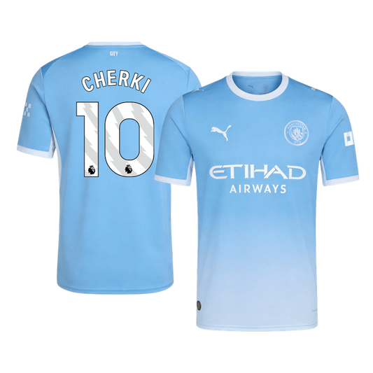 Manchester City Tröja CHERKI #10 2026/27 Hemma Blå