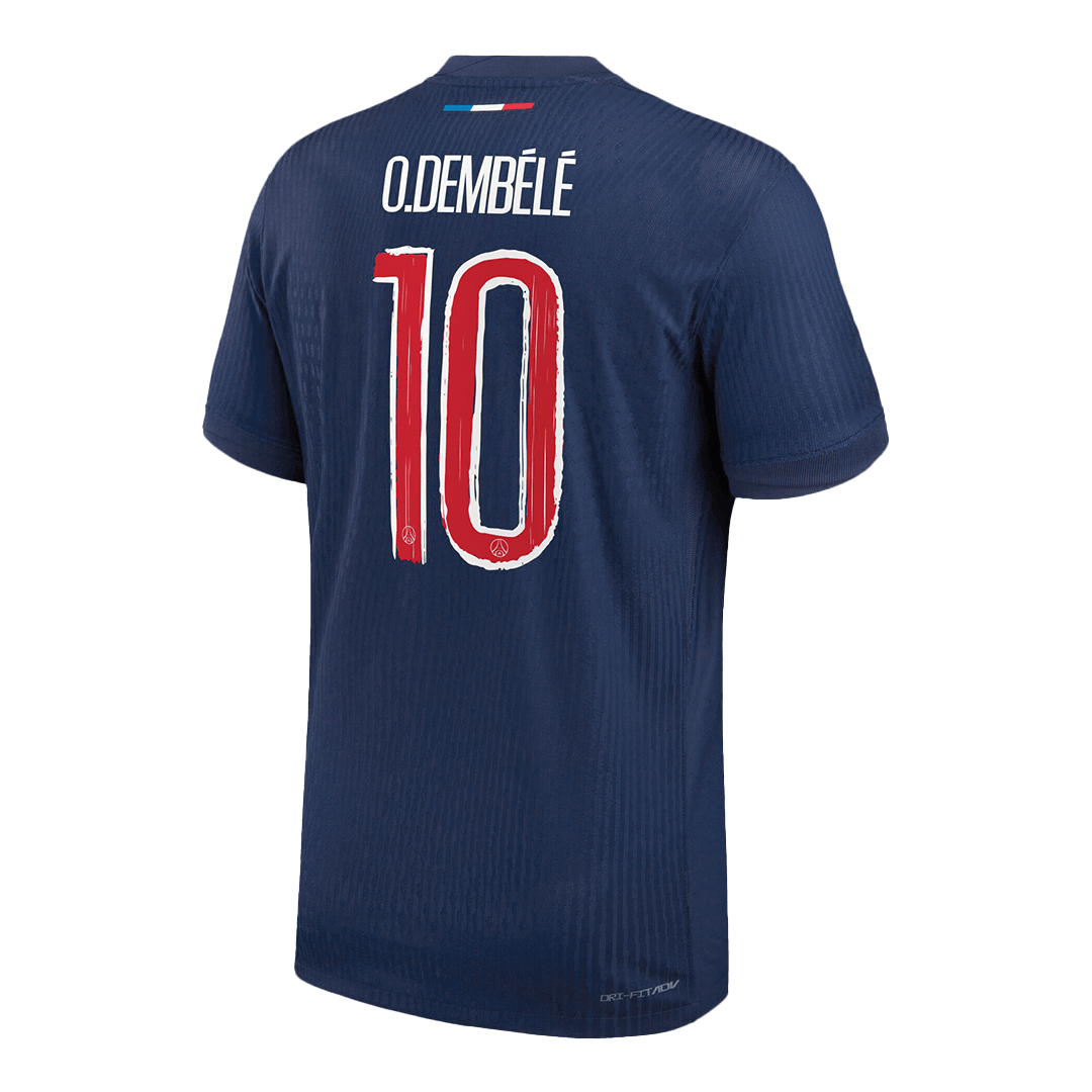 PSG Tröja O.DEMBÉLÉ #10 2024/25 Hemma Mörkblå - UCL-11