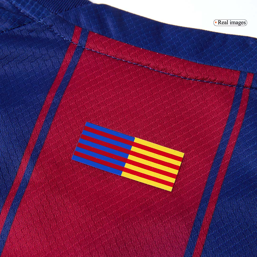 Barcelona Tröja 2025/26 Hemmaställ Röd & Blå Barn-5