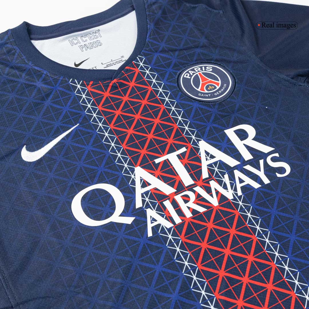 O.DEMBÉLÉ #10 PSG Tröja 2025/26 Hemma Premium Mörkblå