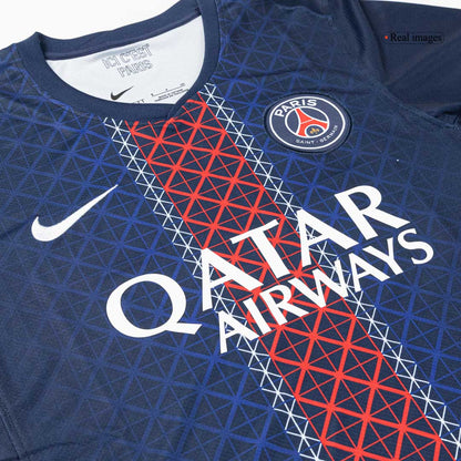 O.DEMBÉLÉ #10 PSG Tröja 2025/26 Hemma Premium Mörkblå-4