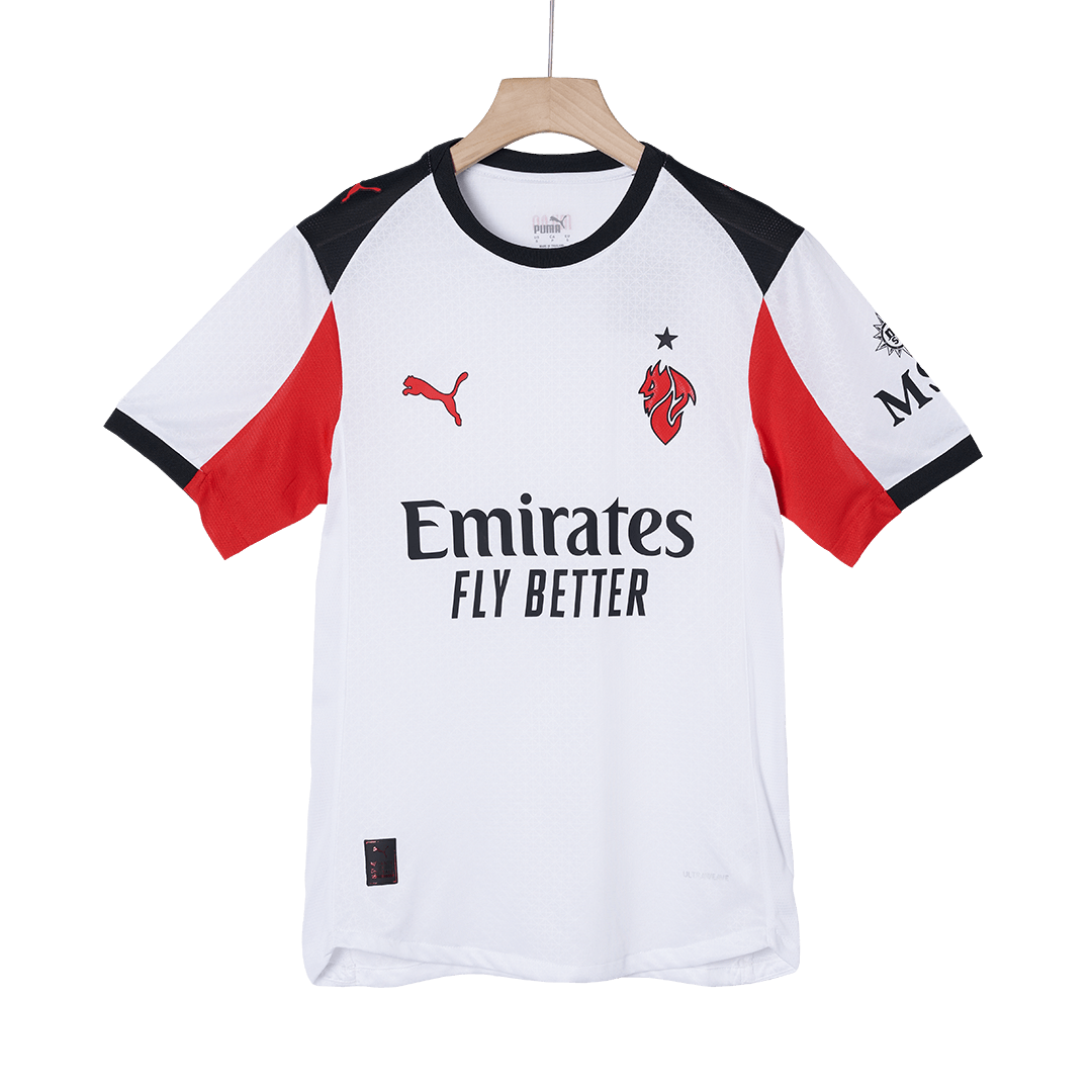 AC Milan Tröja 2025/26 Borta Vit-12