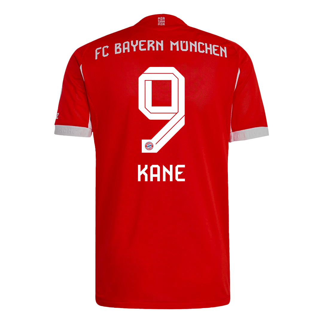 Bayern Munich Tröja KANE #9 2025/26 Hemma Röd
