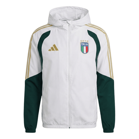Italien Träningsjacka 2026 Vit
