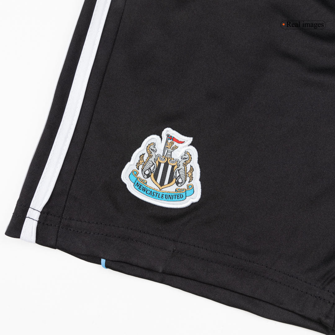 Newcastle United Tröja 2025/26 Hemma Svart & Vitt Barn-3