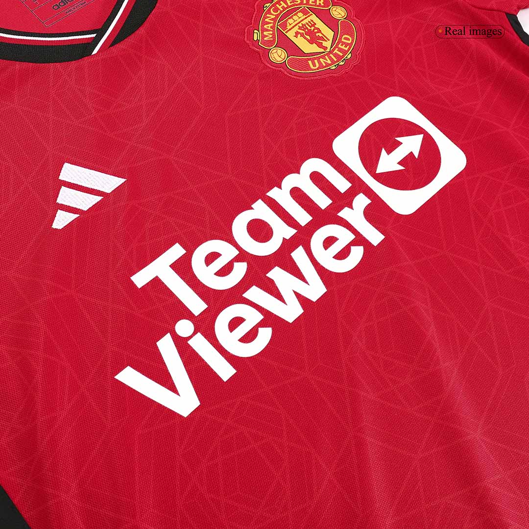 Manchester United Tröja HØJLUND #11 2023/24 Hemma Röd