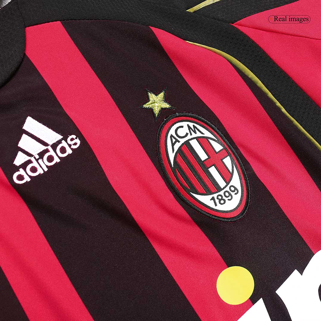 AC Milan Hemmatröja 2006/07 Retro Tröja
 Röd & Svart
