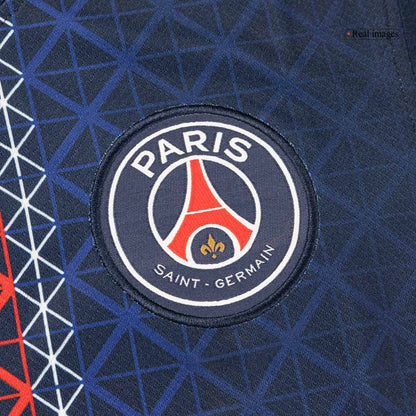 KVARATSKHELIA #7 PSG Tröja 2025/26 Hemma Premium Mörkblå-6
