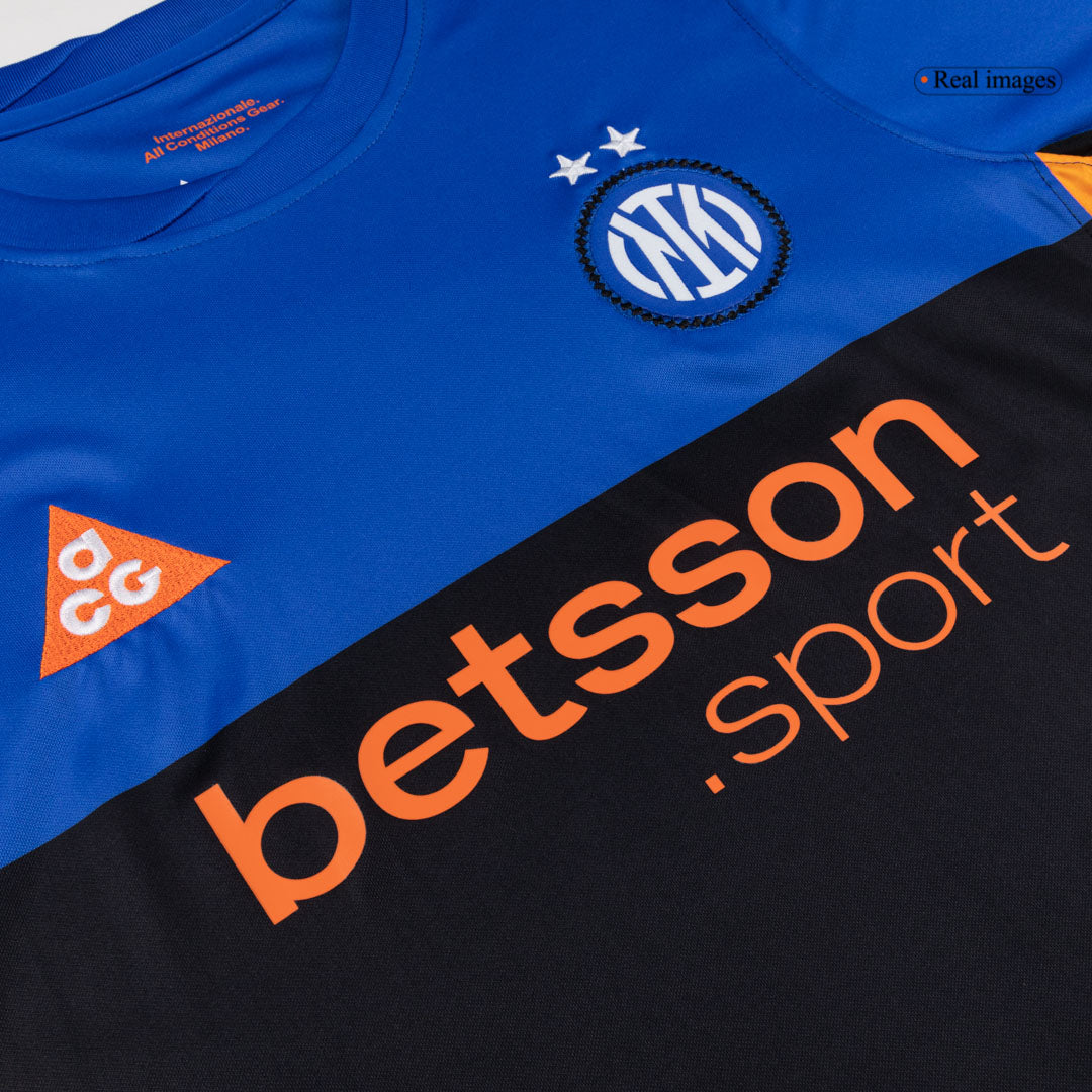 Inter Milan Tröja 2025/26 Fourth Away Black&Blue