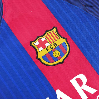 Barcelona Hemmatröja 2016/17 Retro Tröja
 Röd & Blå-8