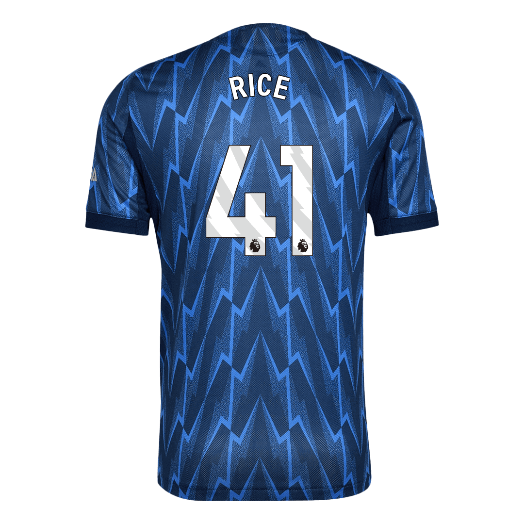 Arsenal Tröja RICE #41 2025/26 Borta Blå