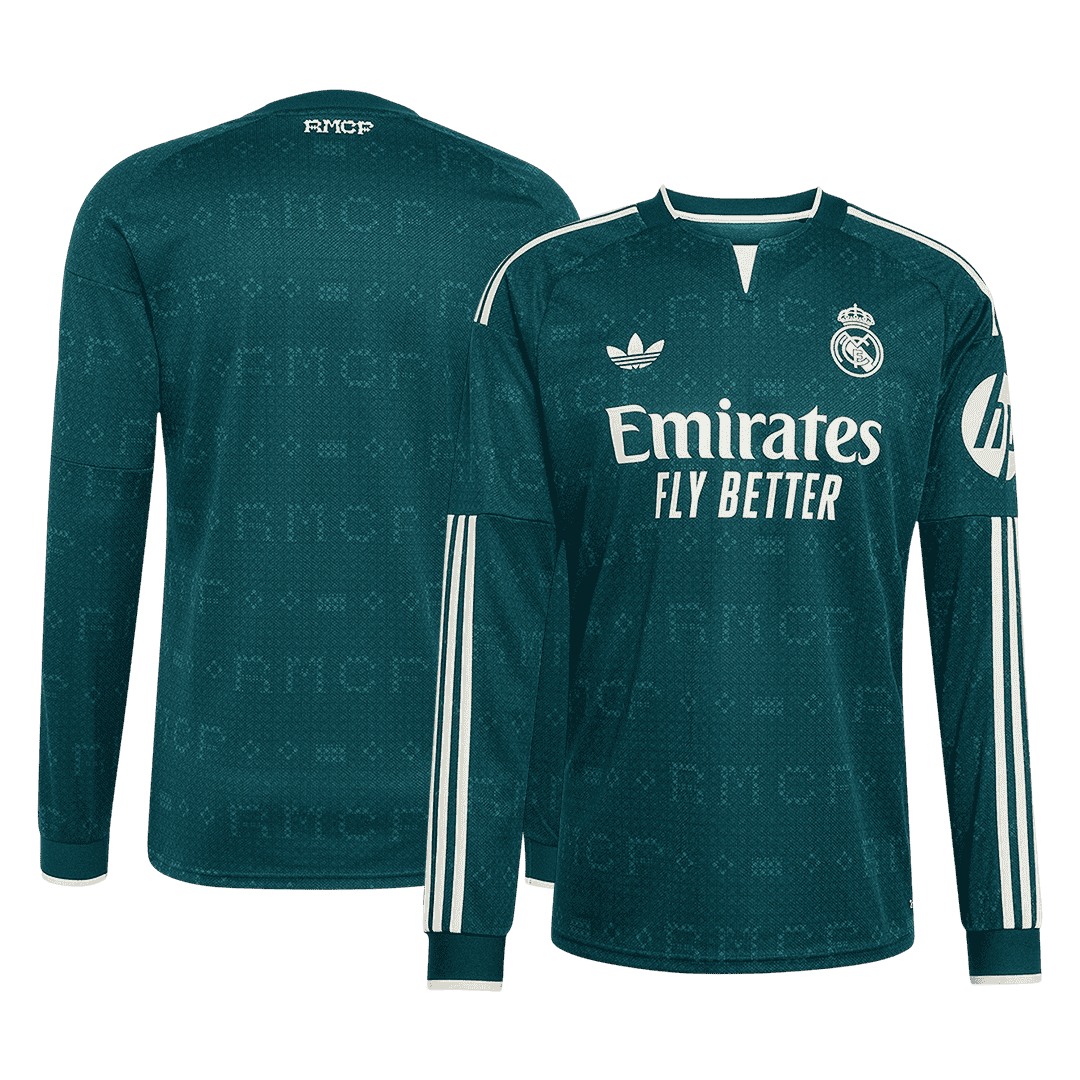 Real Madrid Tröja 2026/27 Borta Långärmad Grön
