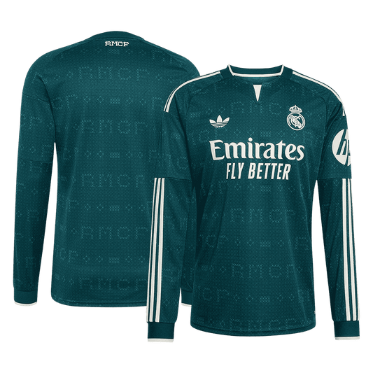 Real Madrid Tröja 2026/27 Borta Långärmad Grön-1