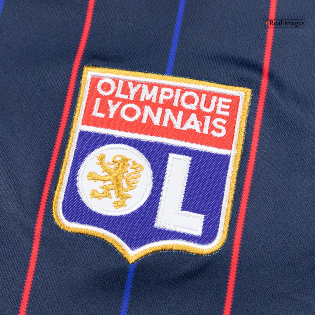 Olympique Lyonnais Tröja 2025/26 Borta Mörkblå