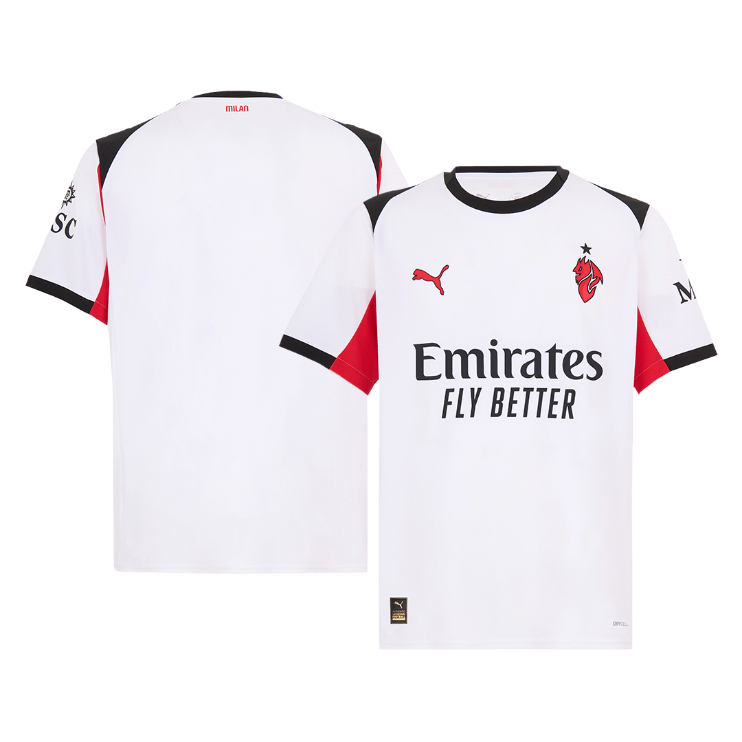 AC Milan Tröja 2025/26 Borta Vit