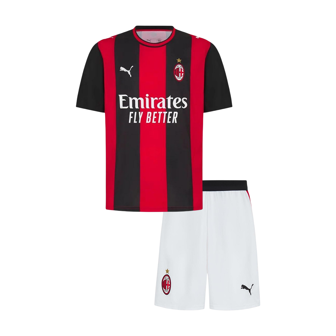 AC Milan Tröja 2026/27 Hemma Röd & Svart Barn