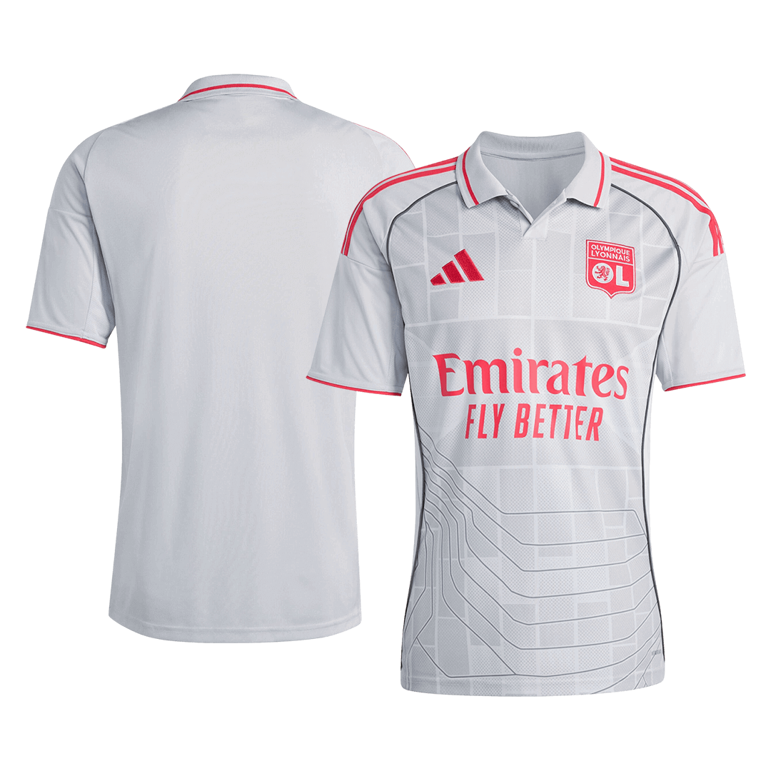 Olympique Lyonnais Tröja 2025/26 Tredje Vit-8